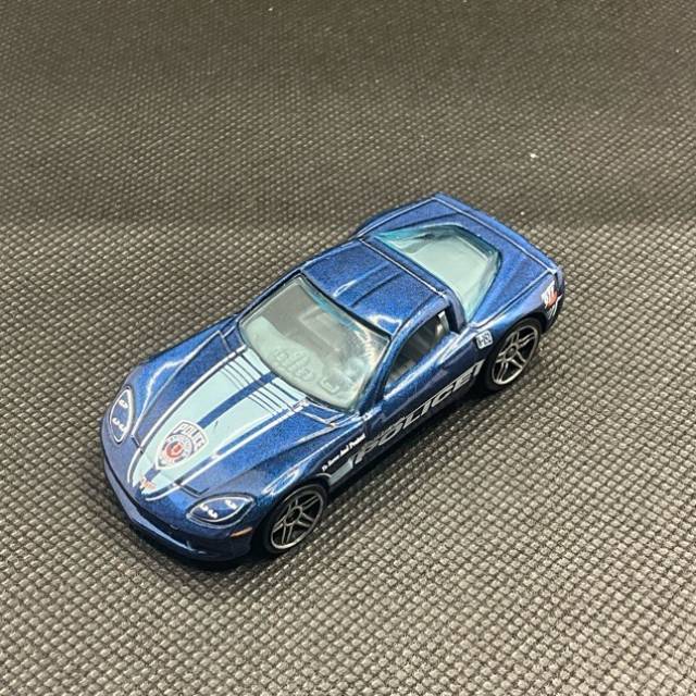 HL C6 CORVETTE Blue POLICE 2003 Malaysia