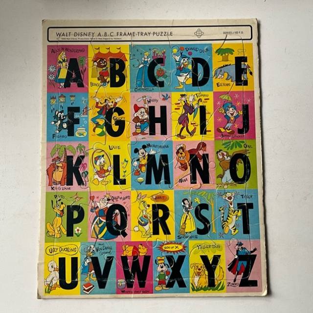 PUZZLE A-B-C J103 FD HOLDSON 1968