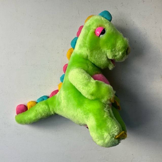 1986 Dinosnores Stuffed Plush Dinosaur Commo...
