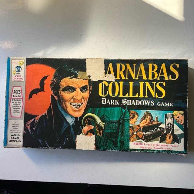 Barnabas Collins Game 1969 Milton Bradley �...
