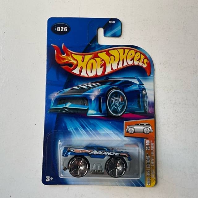 HW BLINGS CHEVY AVALANCHE TOONED 2004 FIRST...
