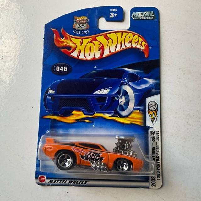 HW 1969 PONTIAC GTO JUDGE 2003 FIRST EDITION...