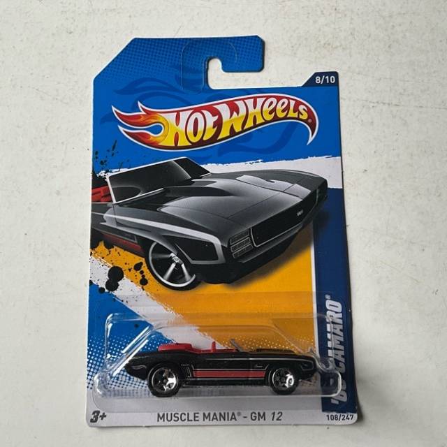 HW ‘69 CAMARO MUSCLE MANIA No 108 2011