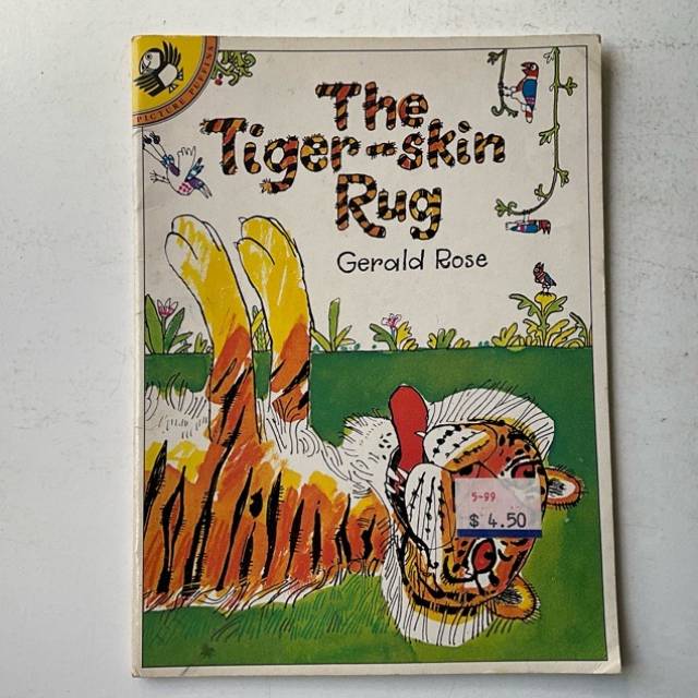 The Tiger - Skin Rug Gerald Rose 1986