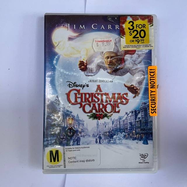 DVD Disney’s A CHRISTMAS CAROL