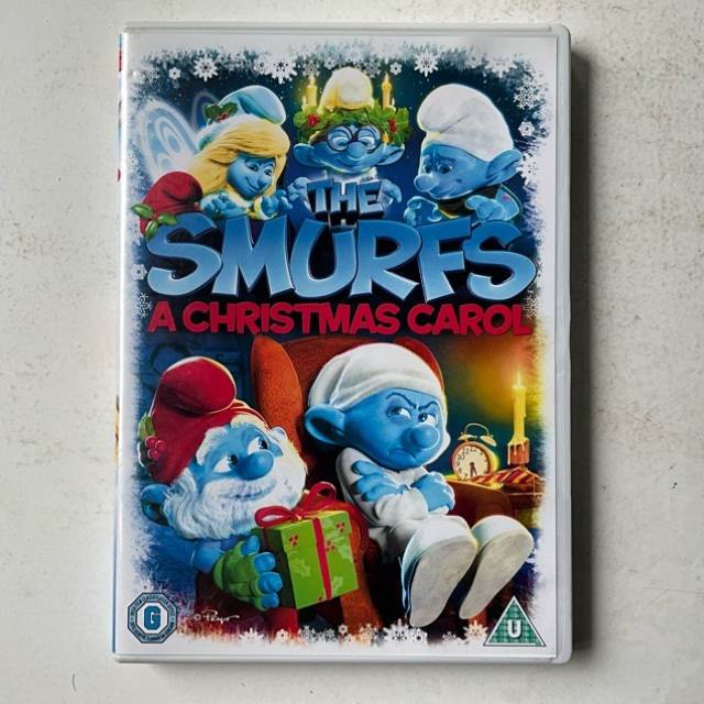 DVD THE SMURFS A CHRISTMAS CAROL 2011