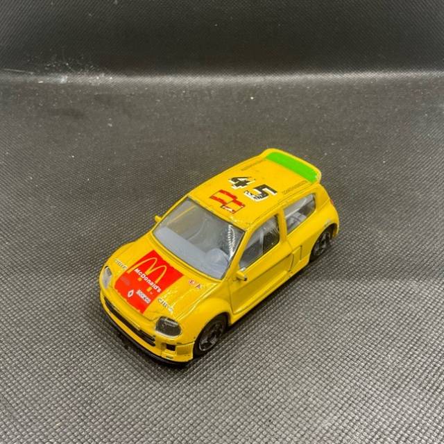 Burago C207 41500 Italy Renault Clio V6 Trop...