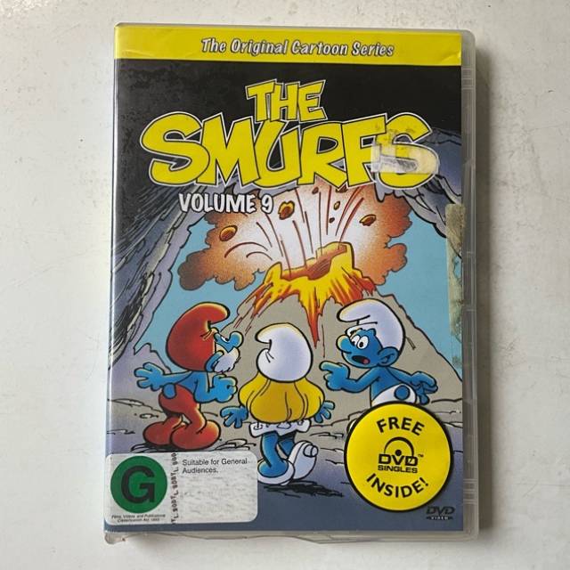 DVD THE SMURFS VOLUME 9 2006
