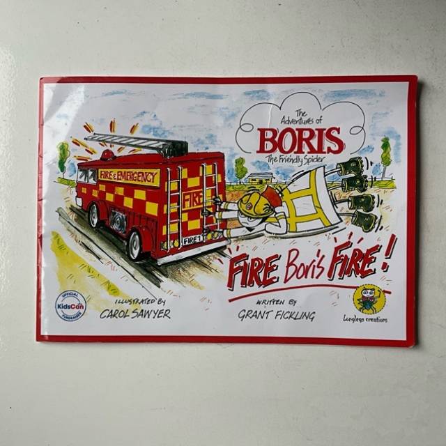 The Adventures of BORIS The Friendly Spider...