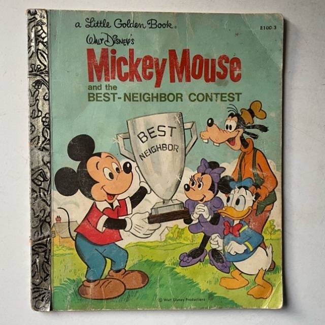 Golden Book Disney Mickey Mouse and the BEST...