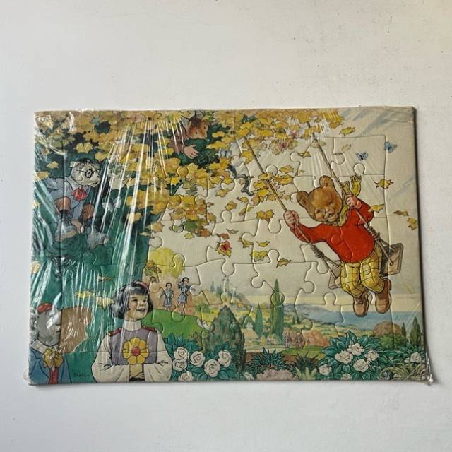 PUZZLE RUPERT THE BEAR Swinghi Swinglo 1971