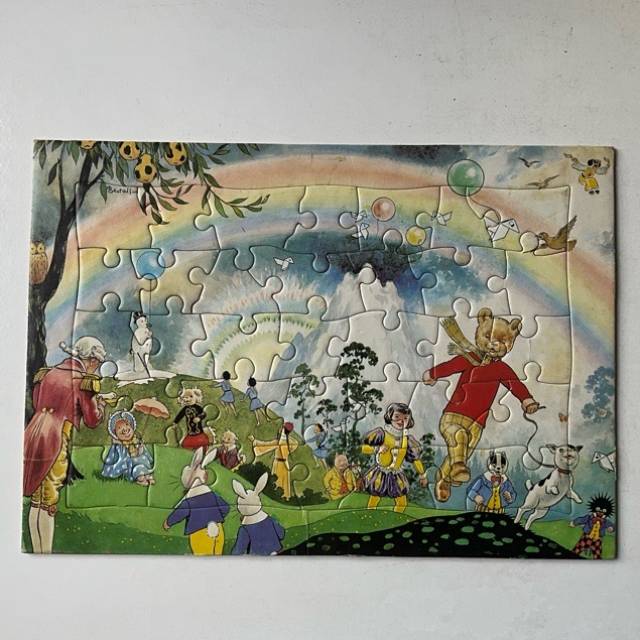 PUZZLE RUPERT THE BEAR Rainbows End 1971