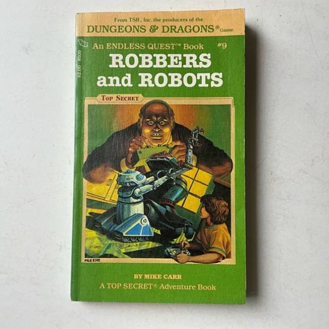 Robbers and Robots Mike Carr 1983 Dungeons D...