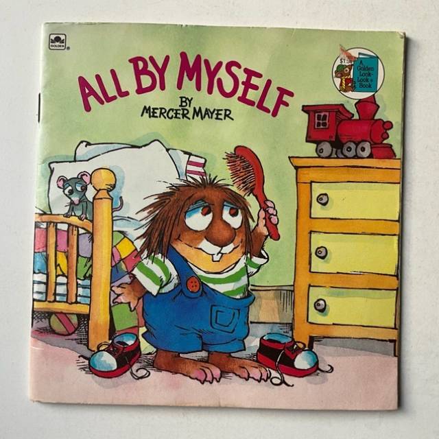 Golden Book ALL BY MYSELF By MERCER MAYER 1983