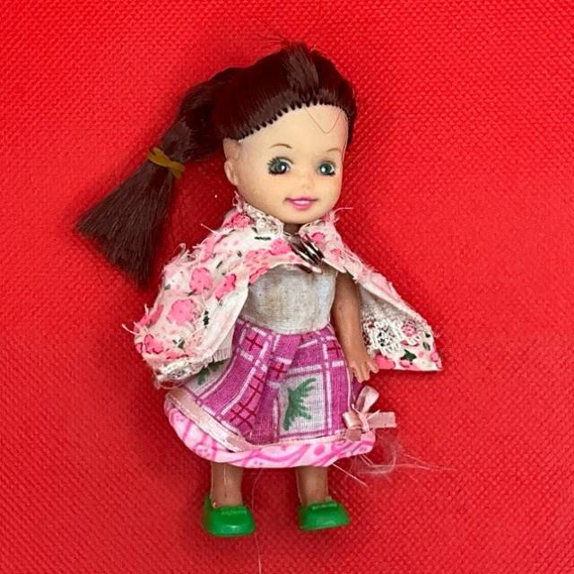 1980s Mini Doll 10 cm Height