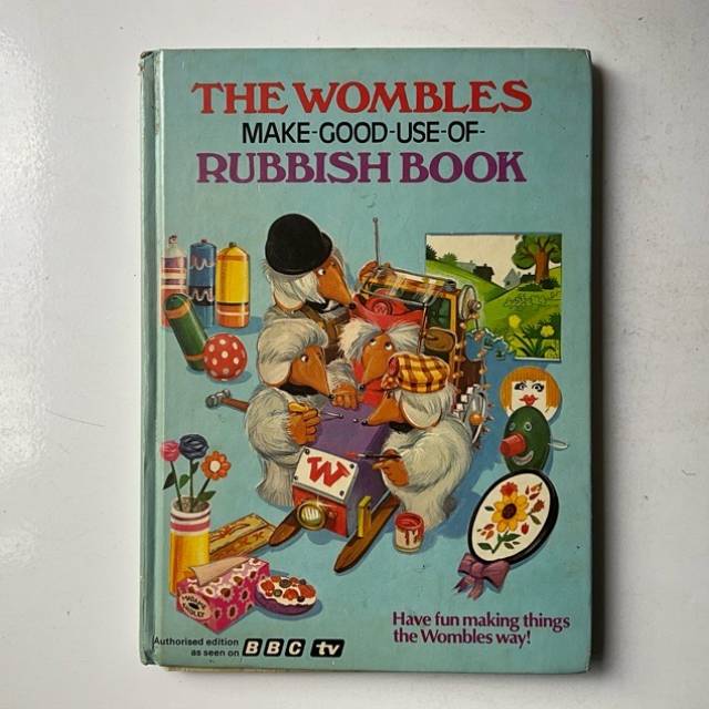 The Wombles Make-Good-Use-Of Rubbish Book 1976