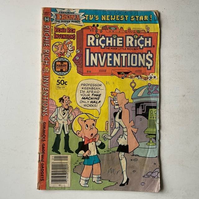 Comic RICHIE RICH INVENTIONS No 21 1981