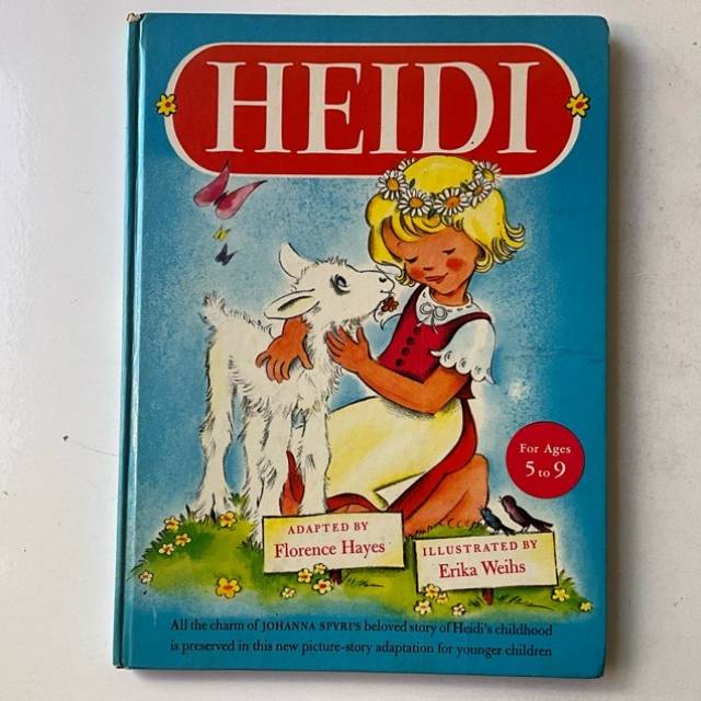 HEIDI by JOHANNA SPYRI 1955