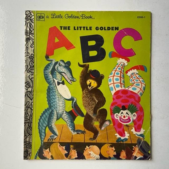 Golden Book THE LITTLE GOLDEN A B C E 200 -...