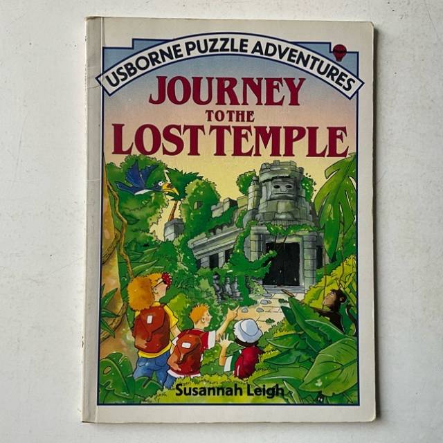 USBORNE PUZZLE ADVENTURES JOURNEY TO THE LOS...