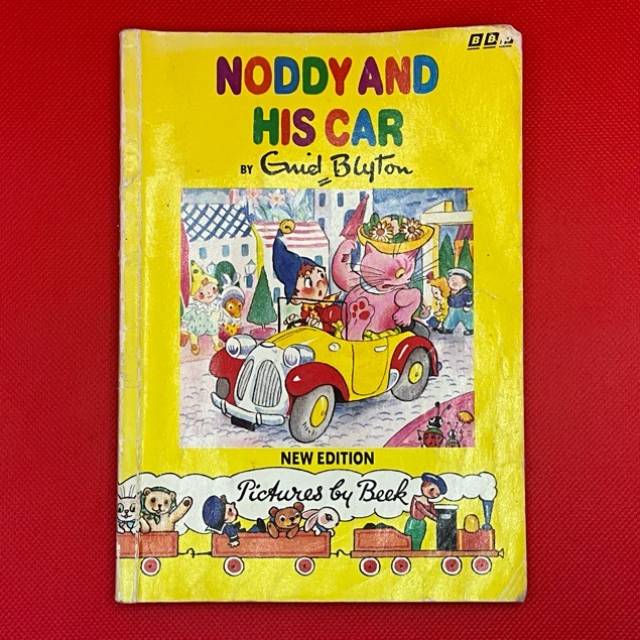 NODDY AND HIS CAR Enid Blyton 1992 Book 3