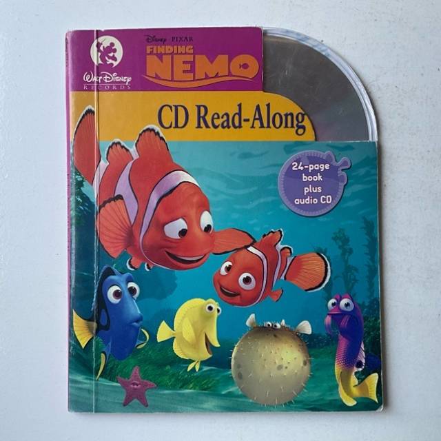 Disney FINDING NEMO CD Read - Along 2006