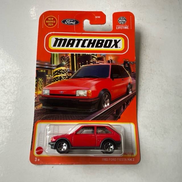 MB 1983 Red FORD FIESTA MK 2 No 94 2024