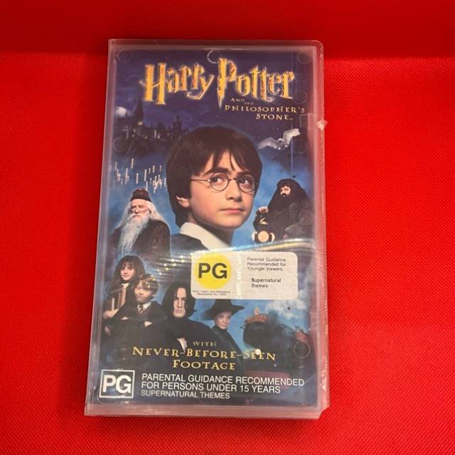 VHS Harry Potter AND THE PHILOSOPHERS STONE