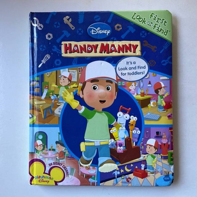 Disney HANDY MANNY First Look and Find Book...