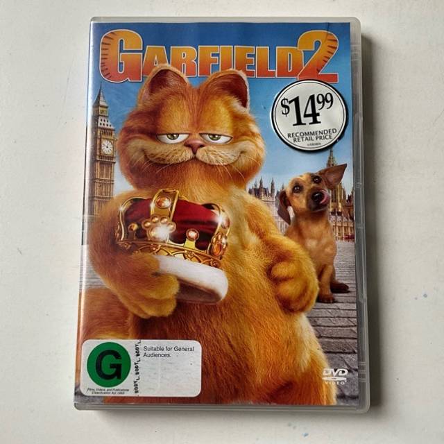 DVD GARFIELD 2 2006
