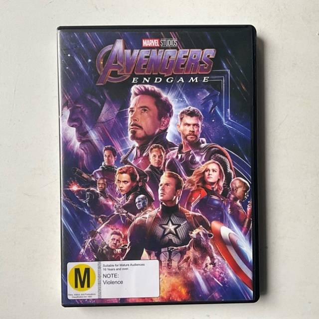 DVD MARVEL AVENGERS END GAME 2019