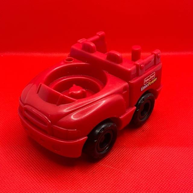 Fisher Price Little People Red Farm Truck Ca...
