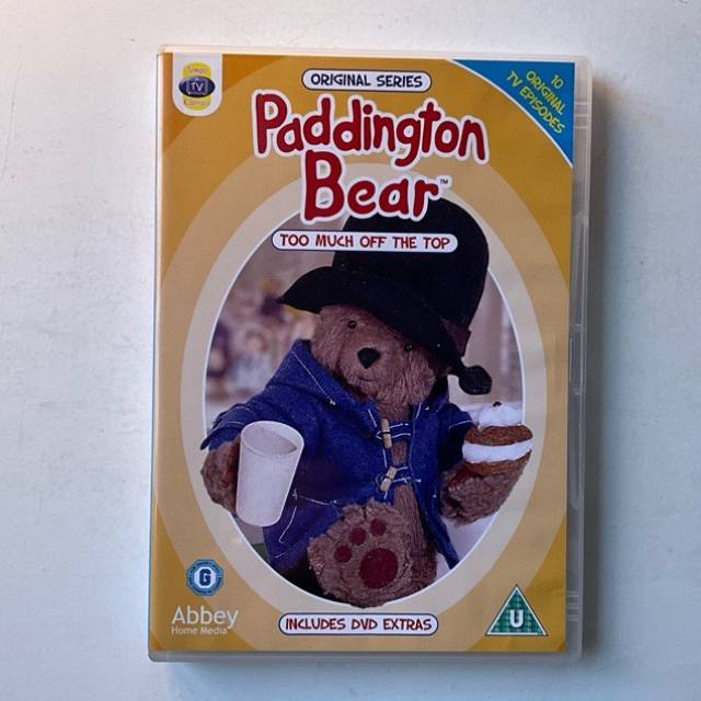 DVD Paddington Bear TOO MUCH OFF THE TOP 10...