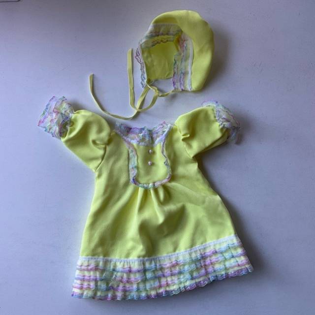 Cabbage Patch Kids Top and Bonnet