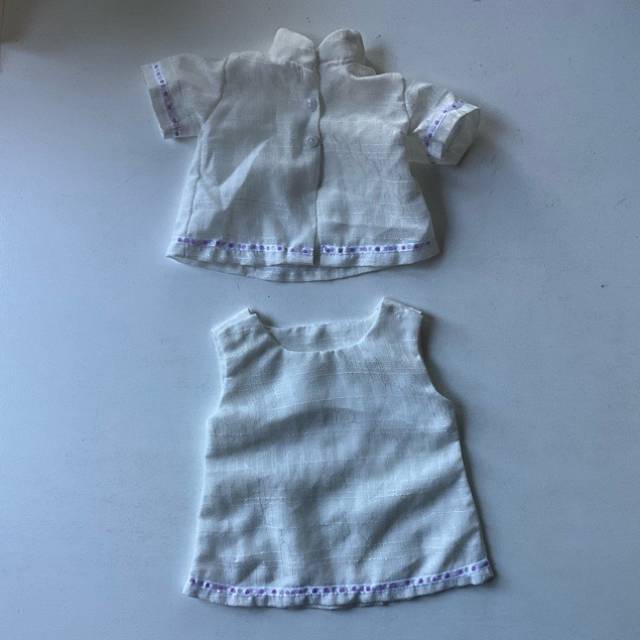 Cabbage Patch Outfit White Top and Jacket wi...