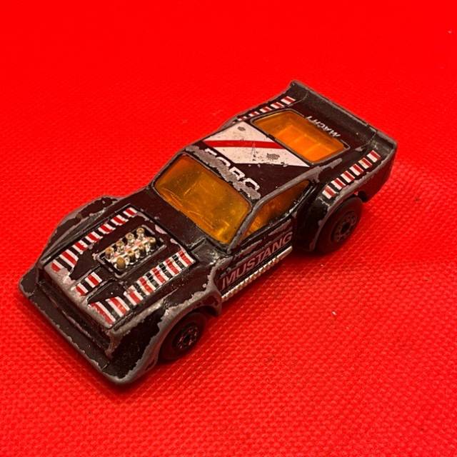 MB Ford IMSA Mustang Black Mach 1 1983