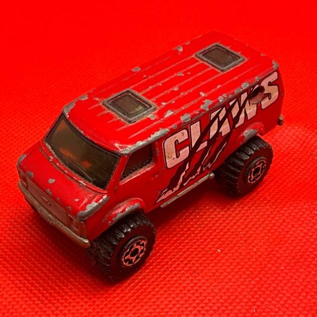 MB Red 4X4 Chevy Van Red Claws 1981