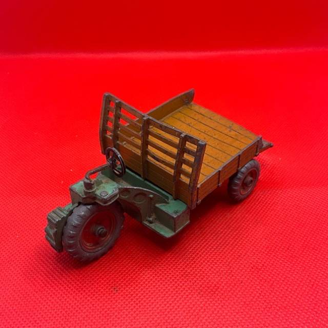 DINKY TOYS No 27 G GREEN MOTOCART MOTO CART...