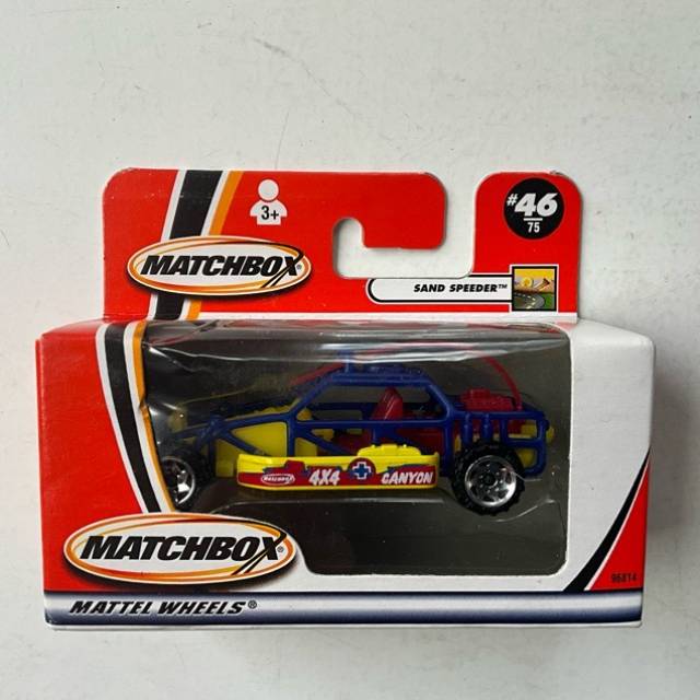 MB SAND SPEEDER Yellow and Blue No 46 2001