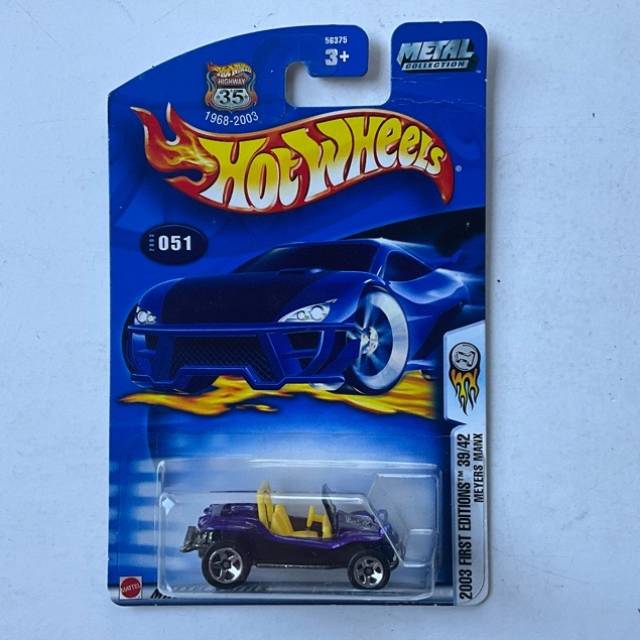 HW Purple MEYERS MANX 2003 FIRST EDITIONS No...