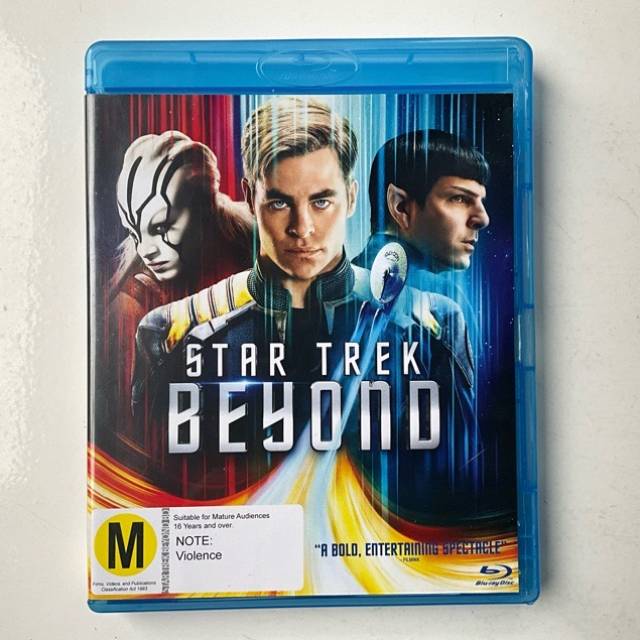 DVD Blu Ray STAR TREK BEYOND 2016
