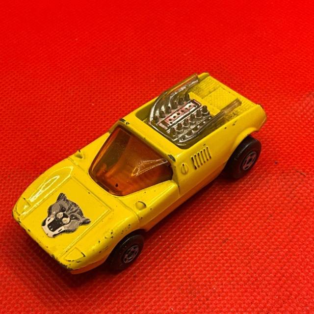 MB Superfast Yellow No 1 Mod Rod 1971