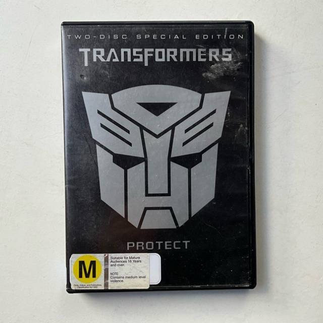 DVD TRANSFORMERS PROTECT 2 Disk Set 2007