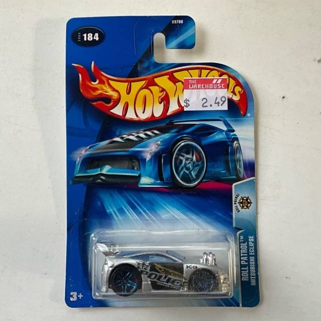 HW MITSUBISHI ECLIPSE ROLL PETROL No 184 2000