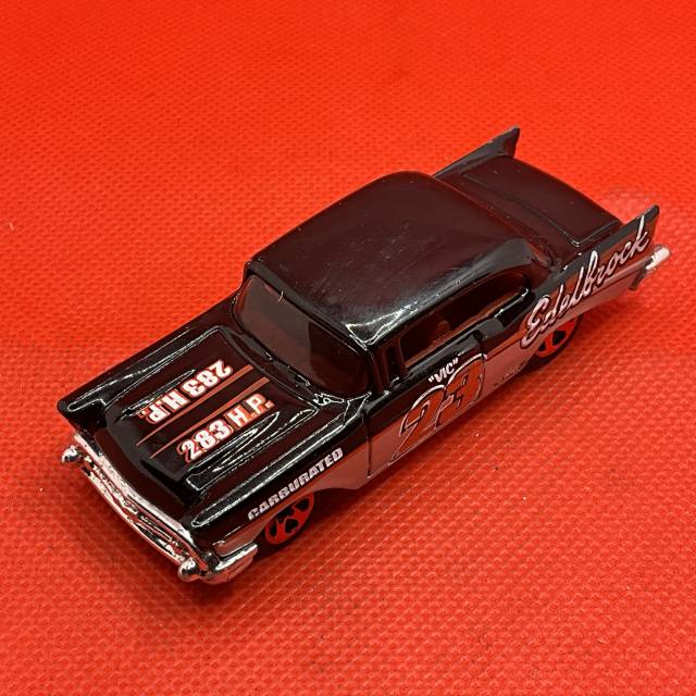 HL 57 CHEVY BEL AIR No 23 Black and Silver M...