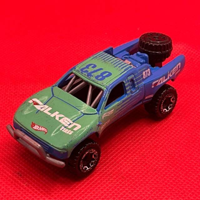 HL Blue Toyota Baja Trophy Truck Speed Graph...