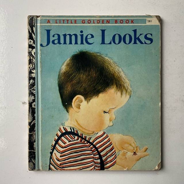 Golden Book Jamie Looks 281 1973 HC