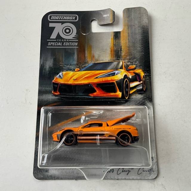 MB Moving Parts Orange 2020 Chevy Corvette 2...