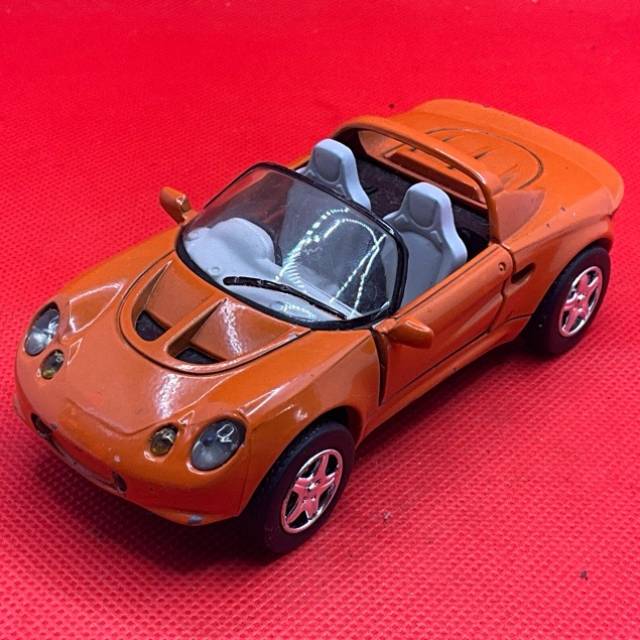 Orange Lotus Elise 1 43 Scale Pull Back