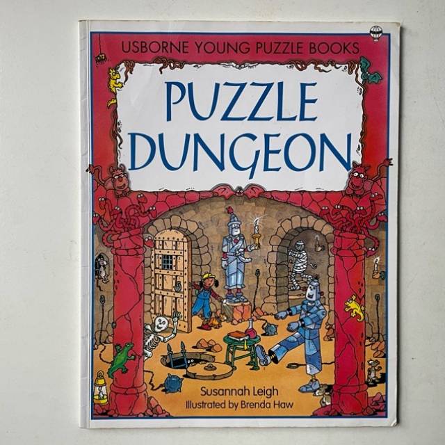 USBORNE YOUNG PUZZLE BOOKS PUZZLE DUNGEON 1994